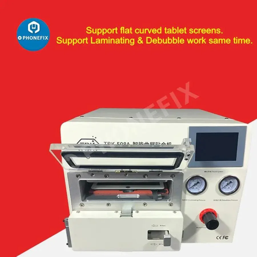 TBK-508A 14 Inch  Samsung Curved Screen Laminating Debubble Machine - Image 6