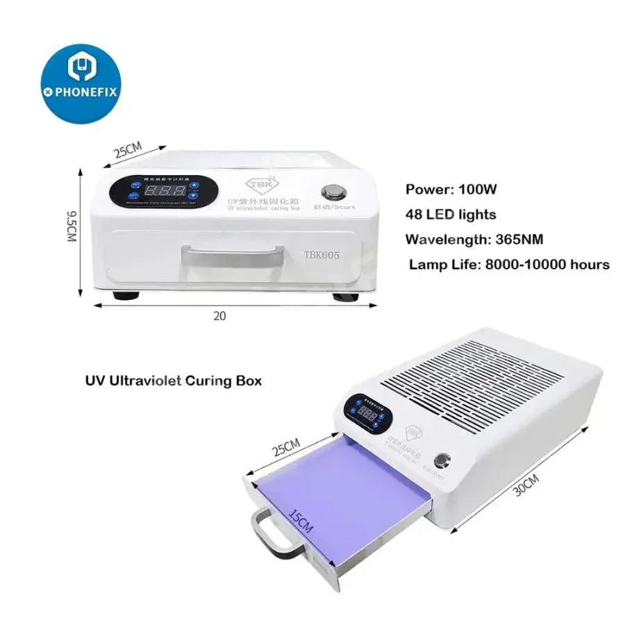 TBK-605 Mini UV Curing Box Oven For Phone LCD Repair Machine - Image 4