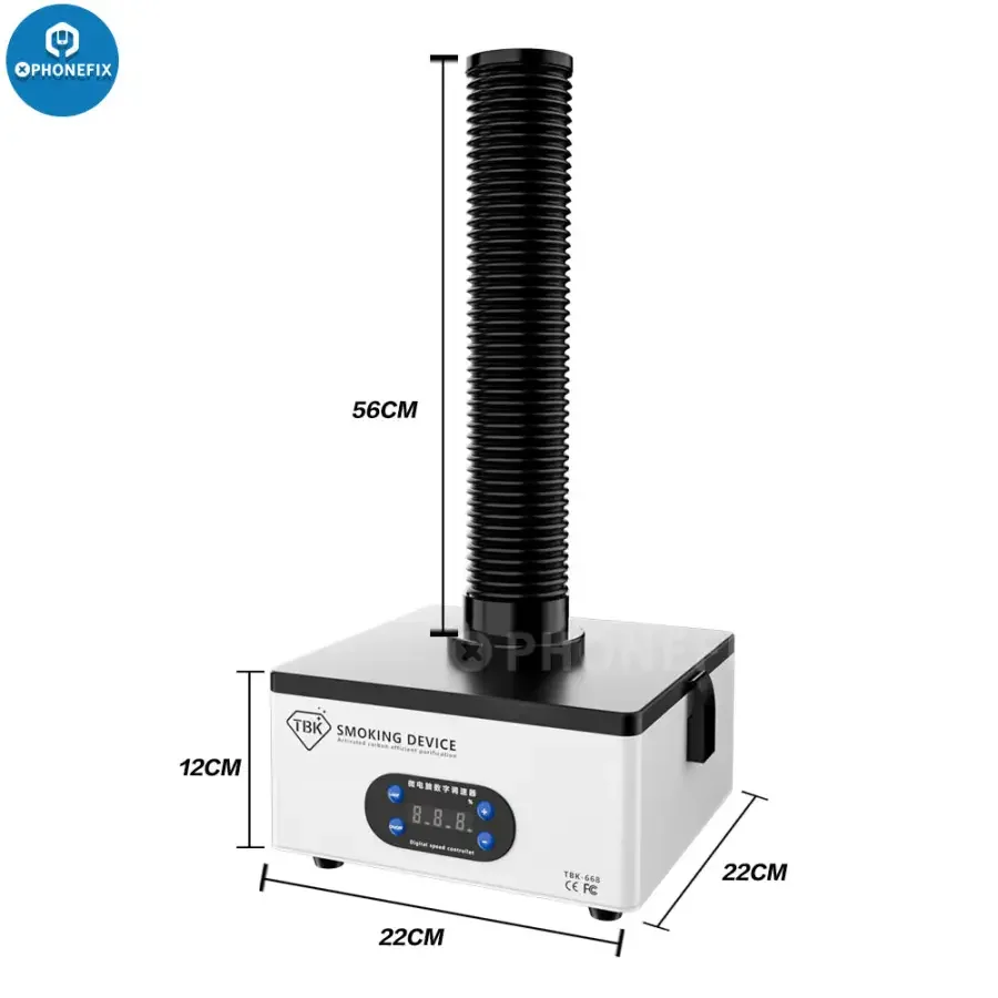 TBK-668 150W Mini Strong Suction Smoke Purifier Welding Fume Extractor - Image 3