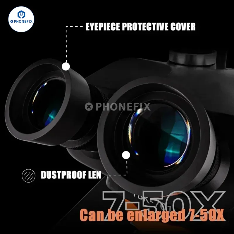 TBK 701 Trinocular Stereo Microscope With 48MP Camera HD Screen - Image 5