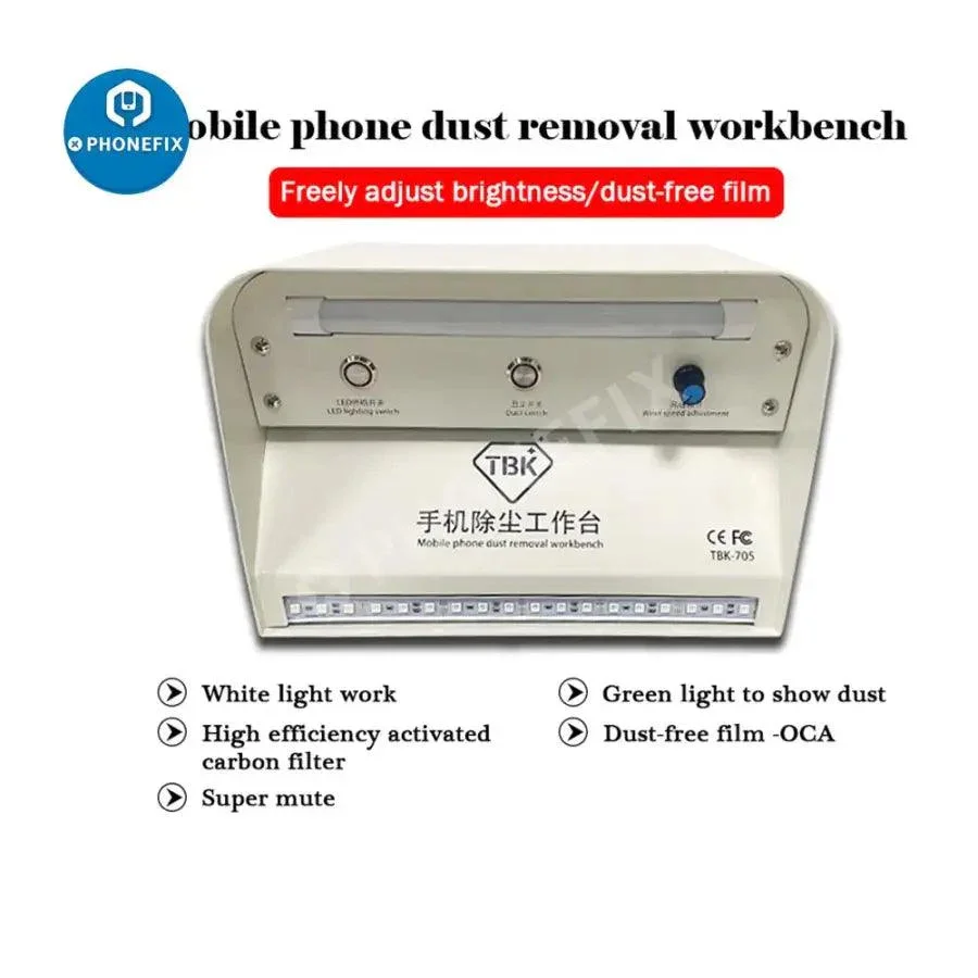 TBK-705 Mini Desktop Dust Removal Workbench - Image 5