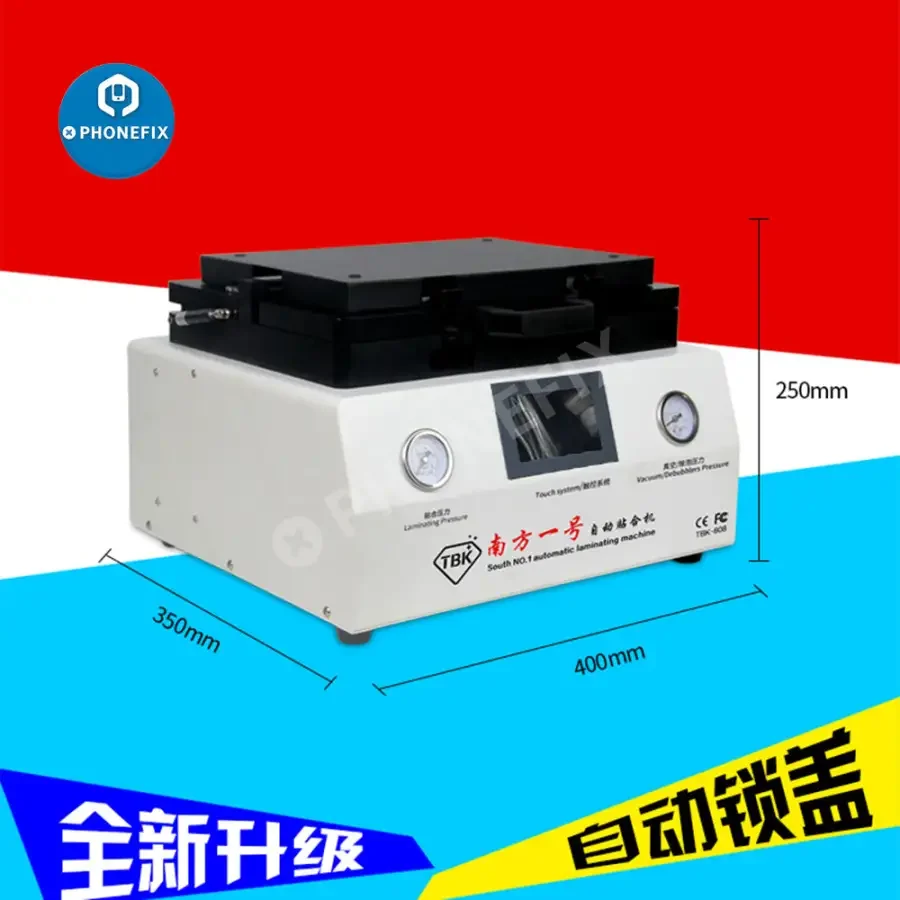 TBK-808 Automatic Laminating Machine Vacuum Laminator Bubble Remover - Image 11