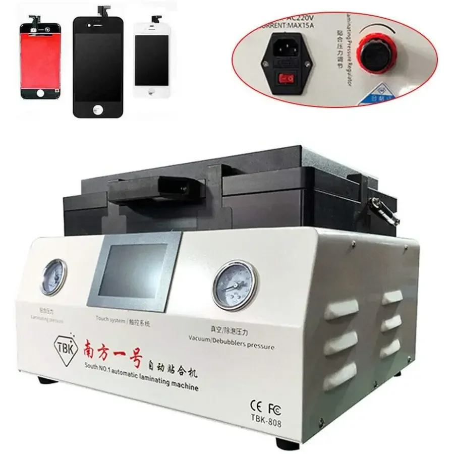 TBK-808 Automatic Laminating Machine Vacuum Laminator Bubble Remover - Image 2
