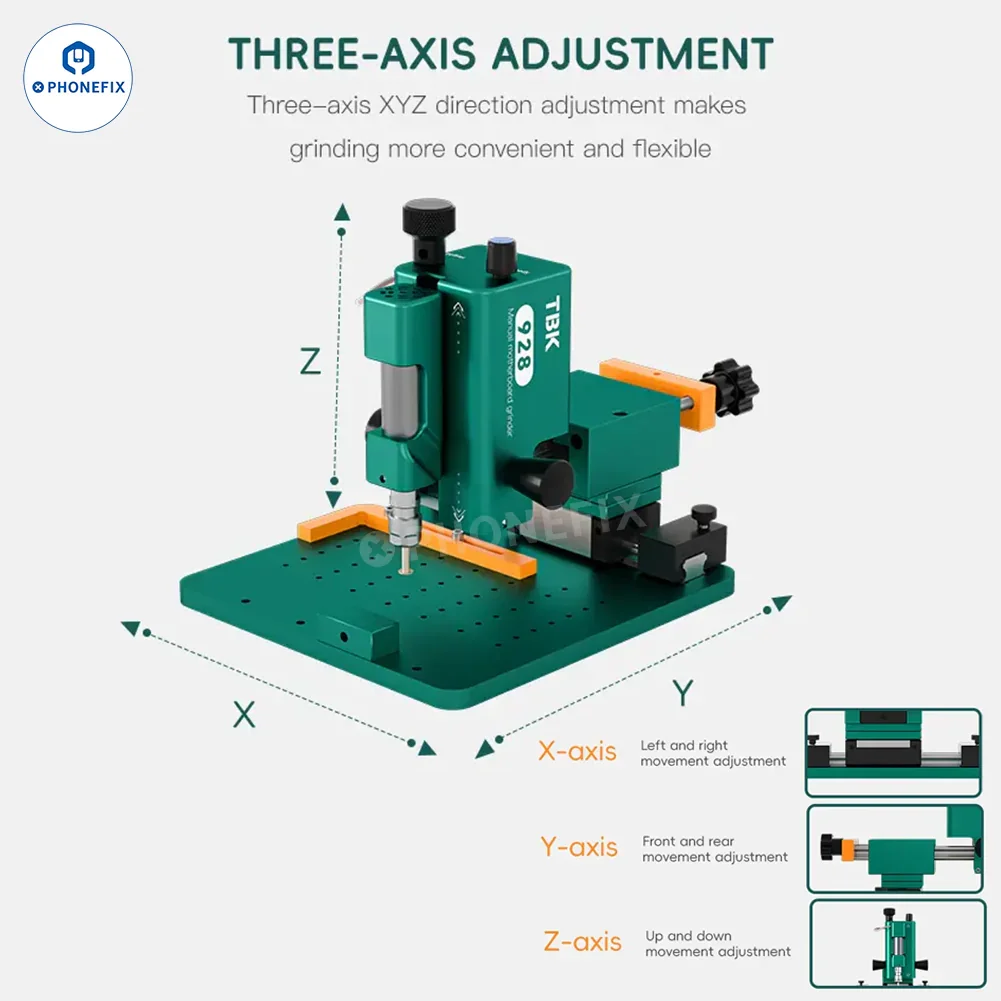TBK 928 Intelligent Phone Motherboard CPU Chip Grinding Machine - Image 3