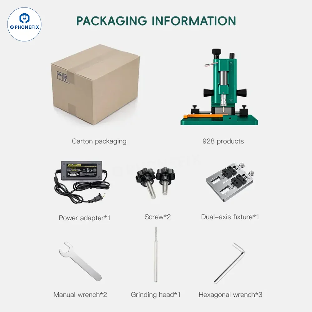 TBK 928 Intelligent Phone Motherboard CPU Chip Grinding Machine - Image 5