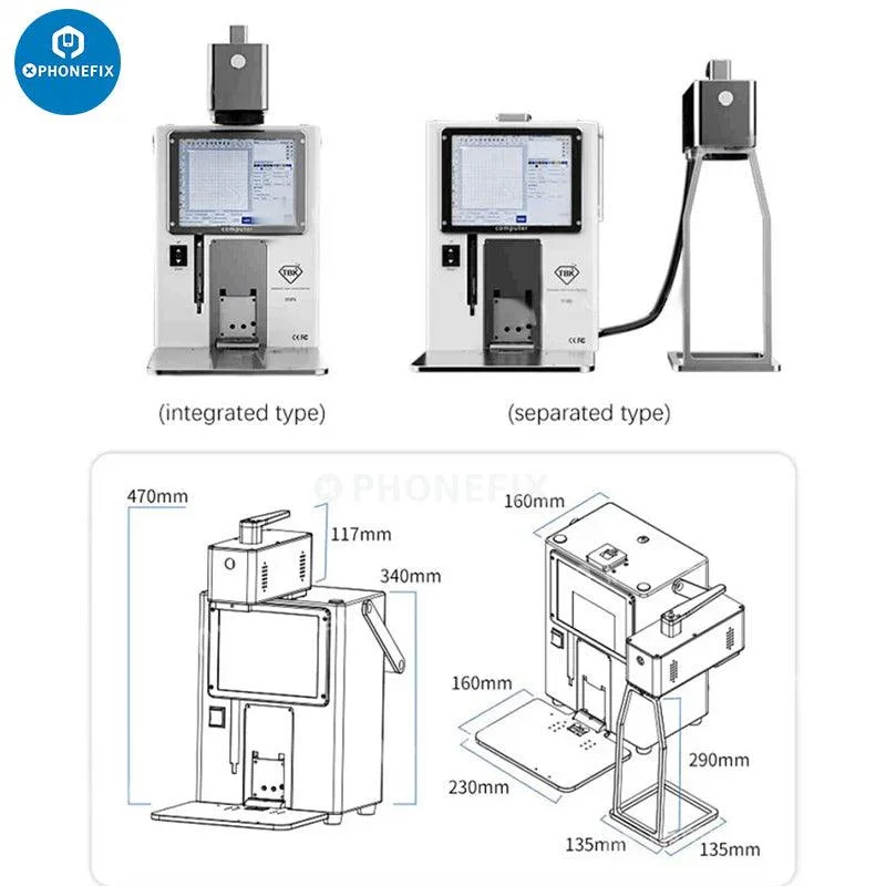 TBK 958N 2 IN 1 Automatic Laser Screen Split Marking Machine - Image 10