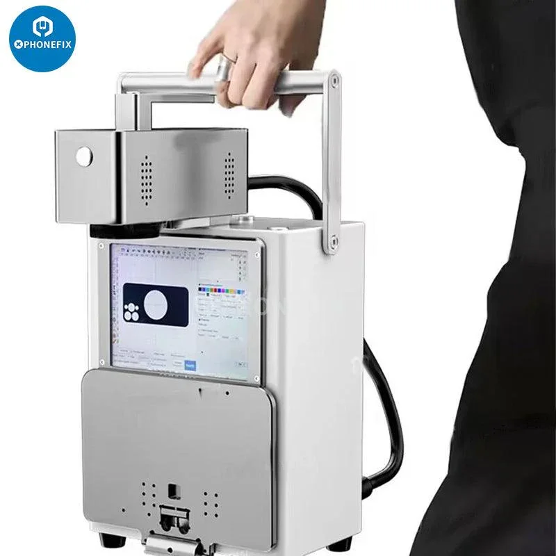 TBK 958N 2 IN 1 Automatic Laser Screen Split Marking Machine - Image 4