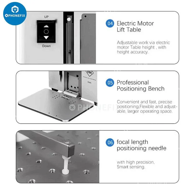 TBK 958N 2 IN 1 Automatic Laser Screen Split Marking Machine - Image 9