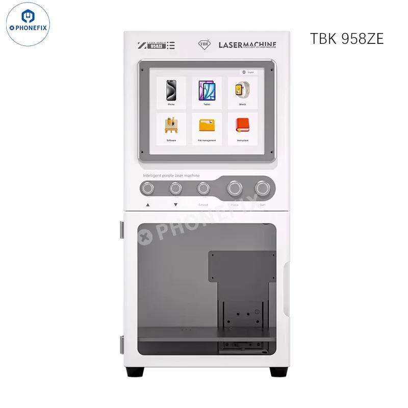 TBK 958ZP 958ZU 958ZE UV Laser Machine Phone Screen/Back Glass Remover - Image 13