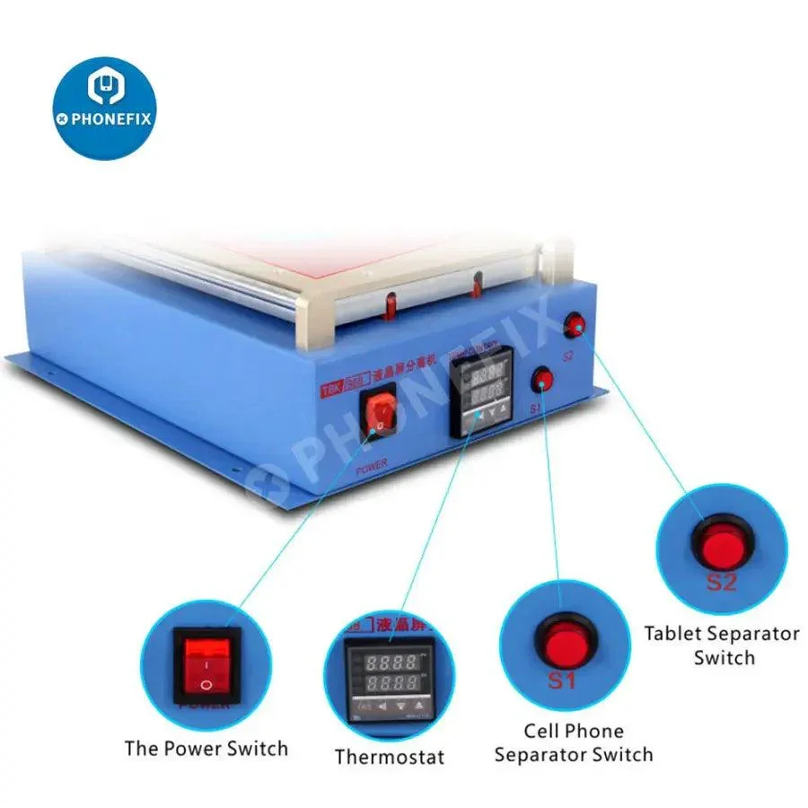 TBK-968 14 Inch Automatic Vacuum LCD Screen Separator Machine - Image 7