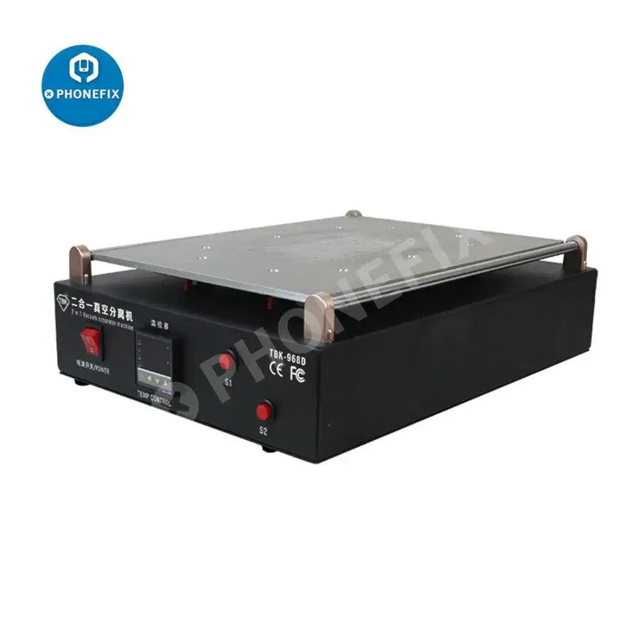TBK-968D LCD Separator Heating Vacuum Machine OCA Screen Repair - Image 2