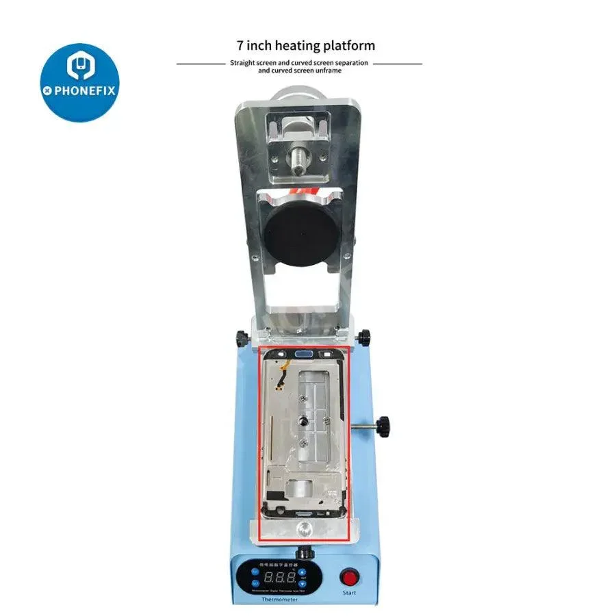 TBK-988C Rotary LCD Screen Separator OCA Glue Frame Remover - Image 10