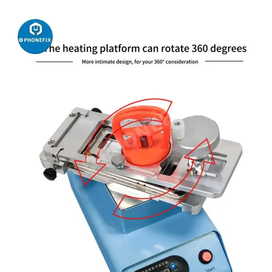 TBK-988C Rotary LCD Screen Separator OCA Glue Frame Remover - Image 11