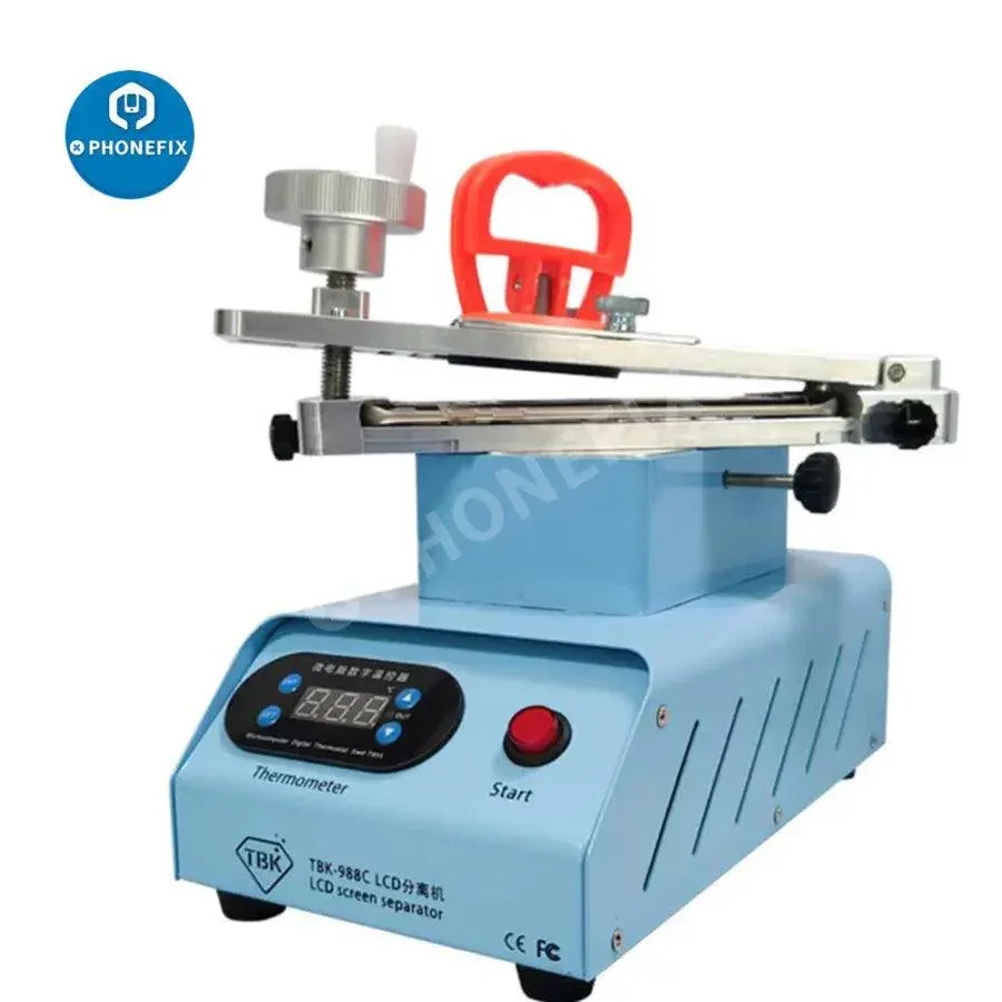 TBK-988C Rotary LCD Screen Separator OCA Glue Frame Remover - Image 7