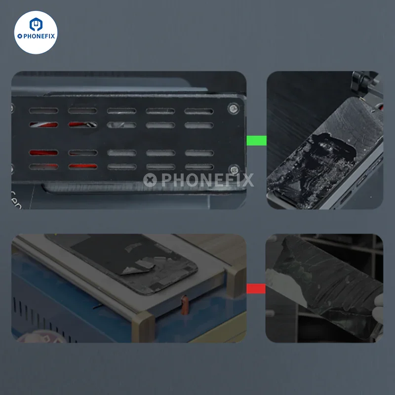 TBK-988X Multi-Function Rotatable LCD Heating Separator Machine - Image 4