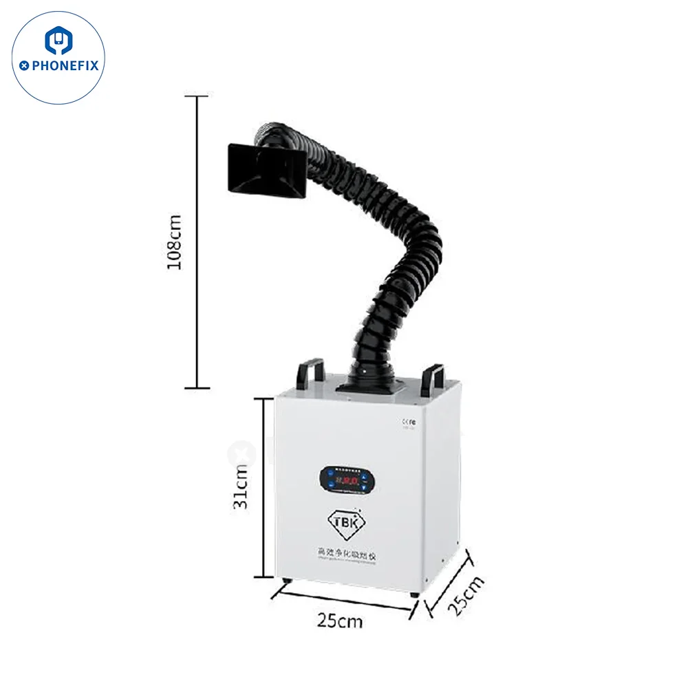 TBK Fume Extractor Soldering Laser Engraving Smoke Air Cleaner - Image 3