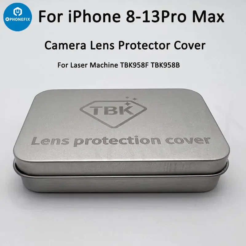 TBK Laser Machine Camera Lens Protector Cover for iPhone 8-13 Pro Max - Image 4