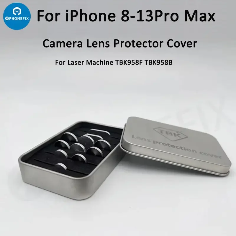 TBK Laser Machine Camera Lens Protector Cover for iPhone 8-13 Pro Max - Image 7
