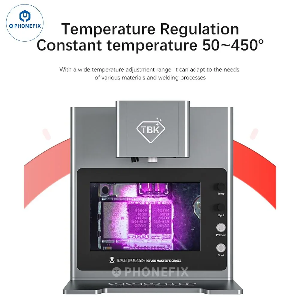 TBK Laser Welding Machine for Chip Desoldering Glue Removal - Image 6