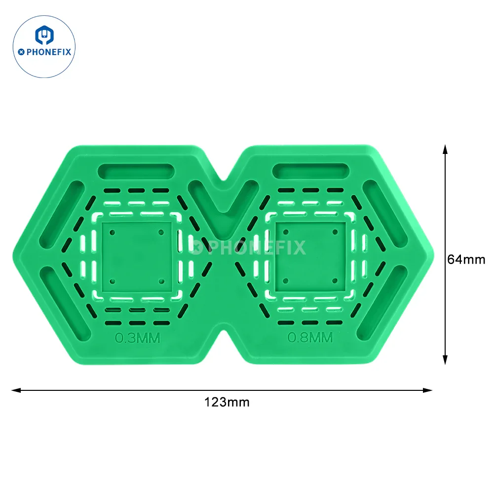 TE-720 Magnetic Silicone Mat 0.3/0.4/0.7/0.8MM IC Tinning Pad - Image 4