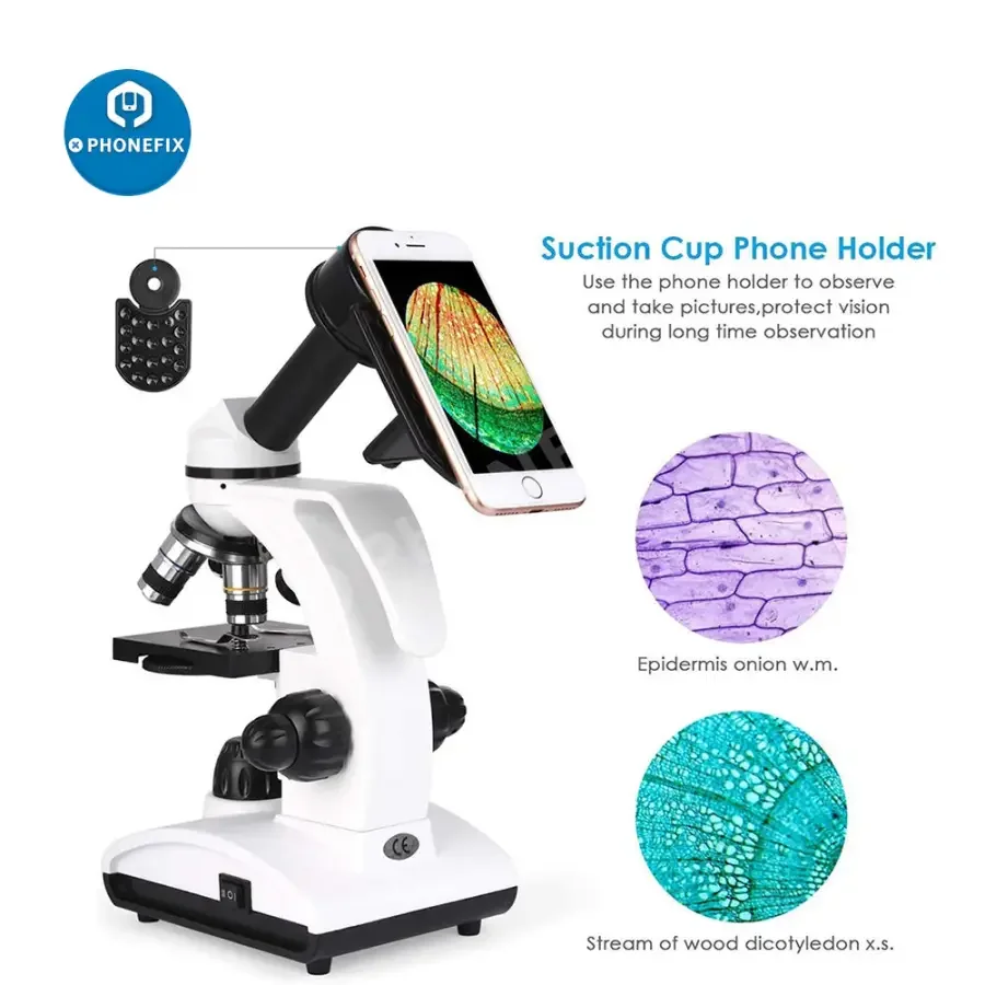 TELMU 40X-1000X Student Lab Microscopes Dual With LED Illumination - Image 3