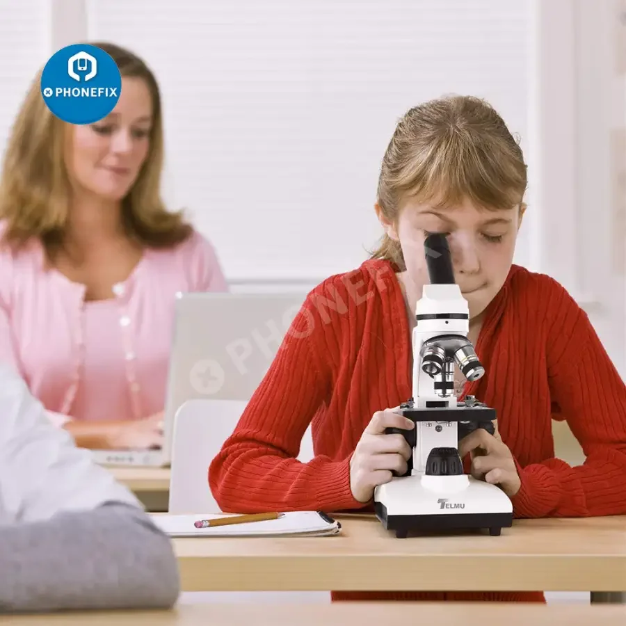 TELMU 40X-1000X Student Lab Microscopes Dual With LED Illumination - Image 7