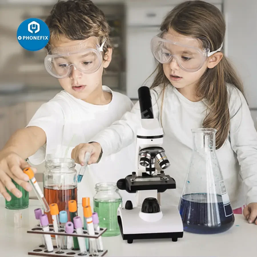 TELMU 40X-1000X Student Lab Microscopes Dual With LED Illumination - Image 8