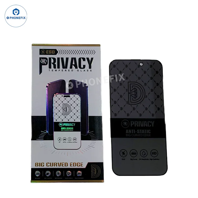 Tempered Glass Privacy Screen Protector for iPhone X-17 Pro Max - Image 4