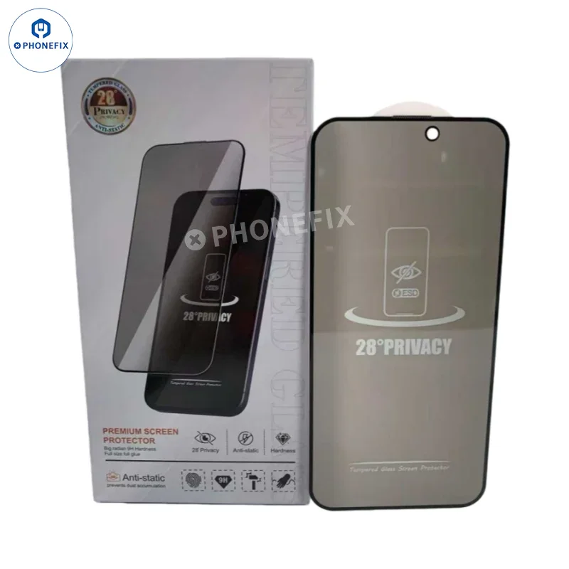 Tempered Glass Privacy Screen Protector for iPhone X-17 Pro Max - Image 7