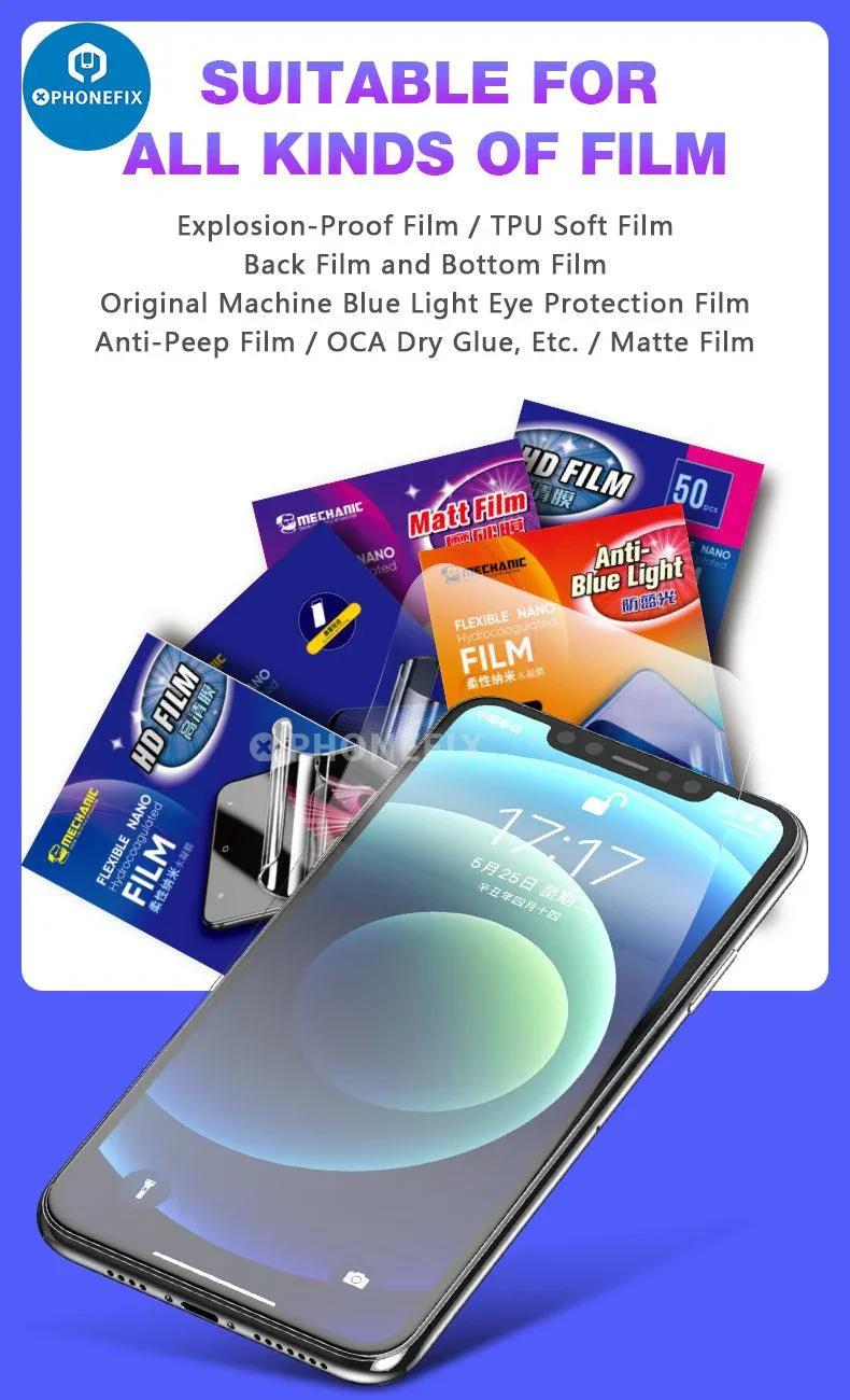 TL-168 Smart Screen Protector Cutting Machine Phone Protect Film Cutter - Image 15