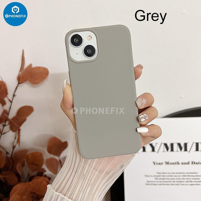 TPU Candy Color Anti-Slip Matte Phone Case For iPhone 15-15 Pro Max - Image 10