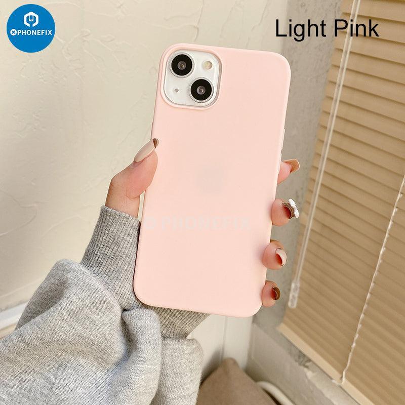 TPU Candy Color Anti-Slip Matte Phone Case For iPhone 15-15 Pro Max - Image 12