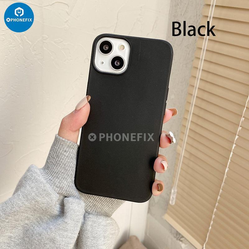 TPU Candy Color Anti-Slip Matte Phone Case For iPhone 15-15 Pro Max - Image 7