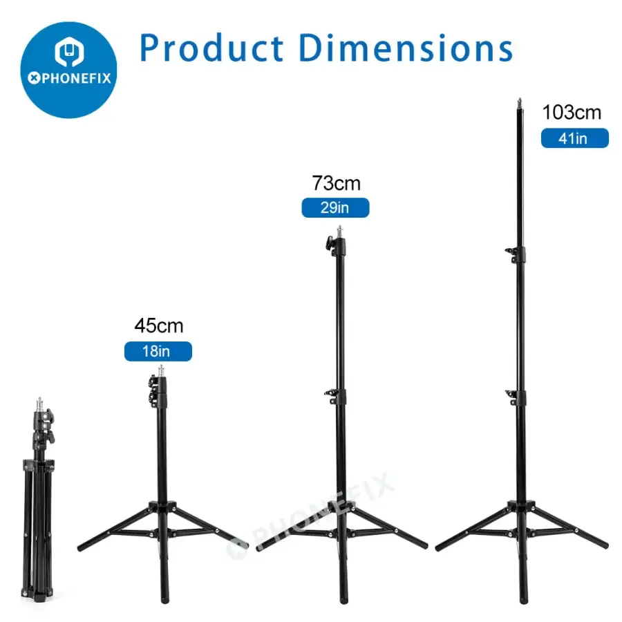 Tripod Stand Phone Camera Holder For Live Streaming Photography - Image 10
