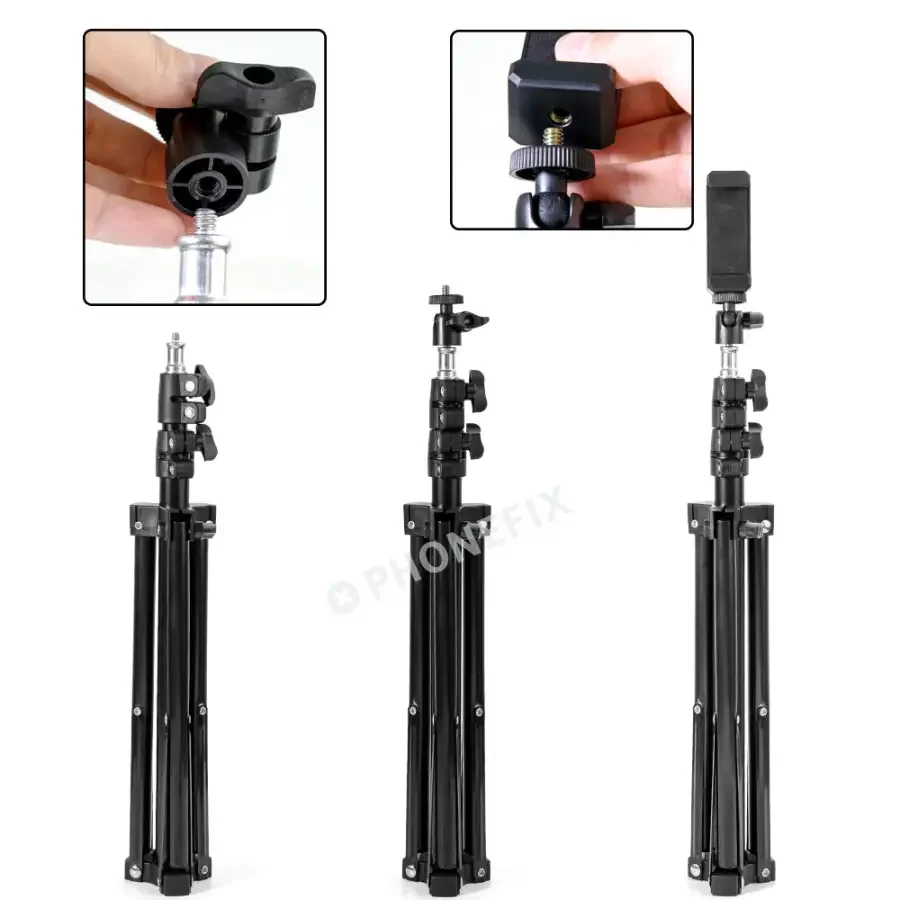 Tripod Stand Phone Camera Holder For Live Streaming Photography - Image 17