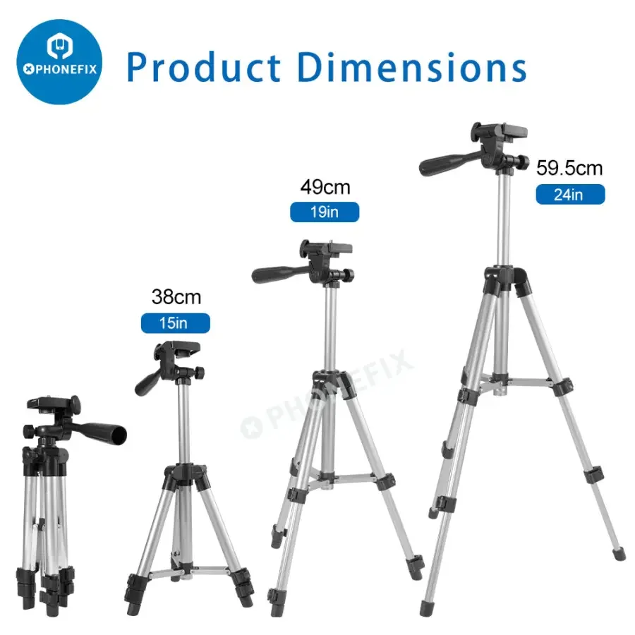 Tripod Stand Phone Camera Holder For Live Streaming Photography - Image 4