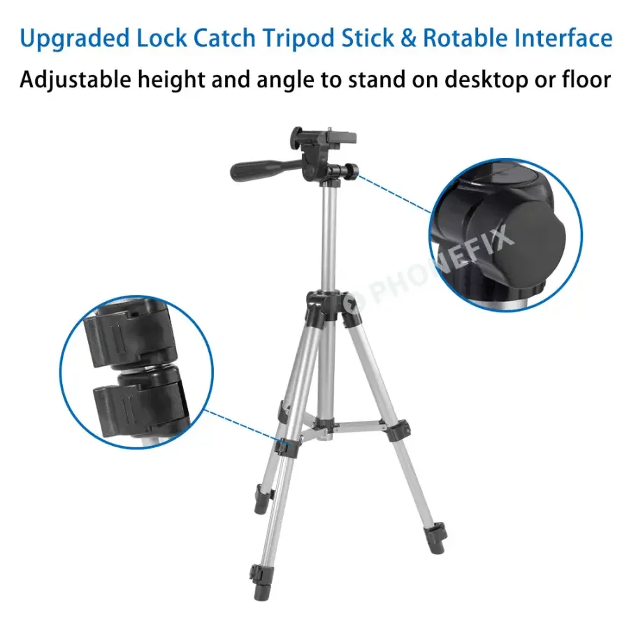 Tripod Stand Phone Camera Holder For Live Streaming Photography - Image 8