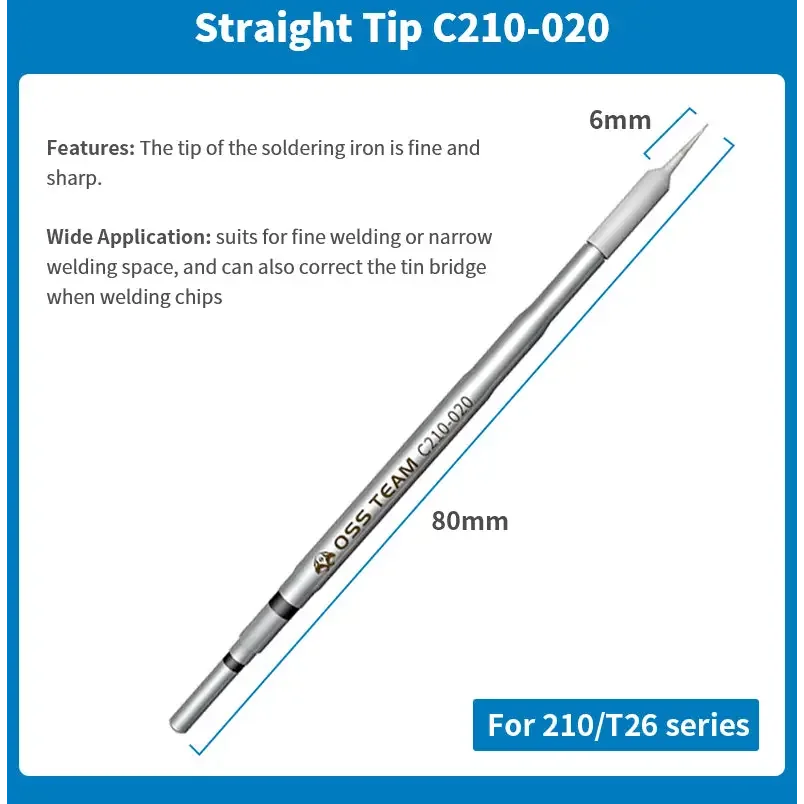 TX001 Portable Jump Wire Soldering Iron T210 Welding Iron Tips - Image 11