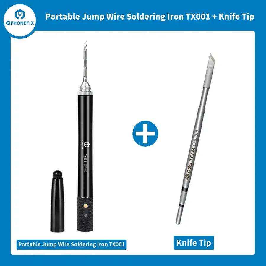 TX001 Portable Jump Wire Soldering Iron T210 Welding Iron Tips - Image 12