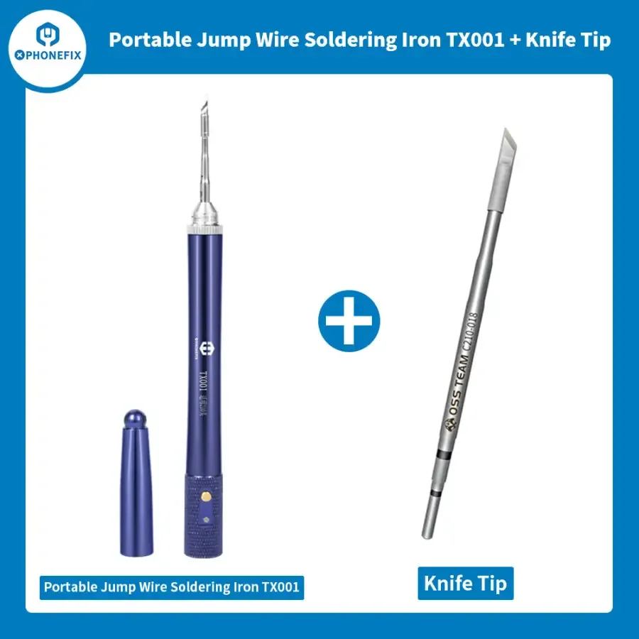 TX001 Portable Jump Wire Soldering Iron T210 Welding Iron Tips - Image 14