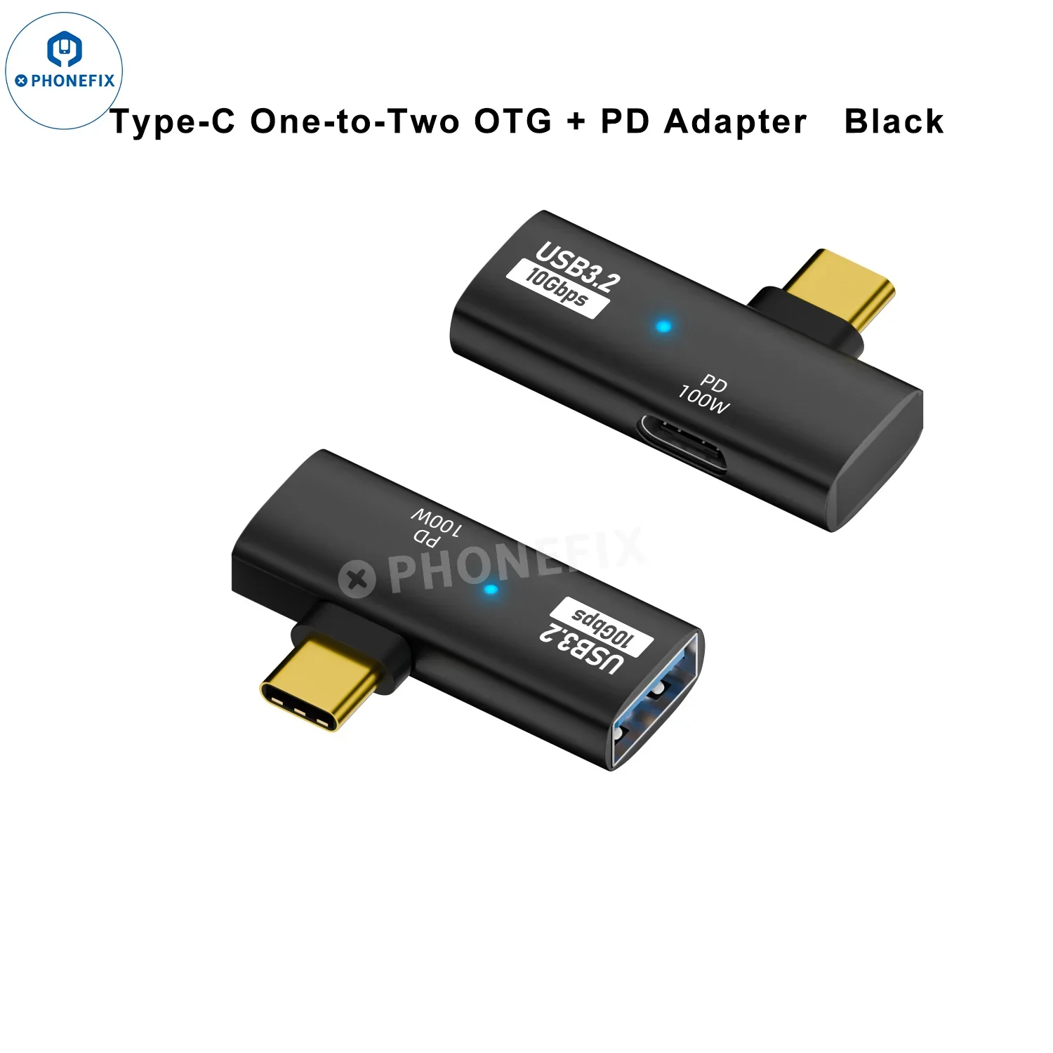 PD 100W Fast Charging Type-C OTG Mobile Phone Laptop Adapter - Image 2