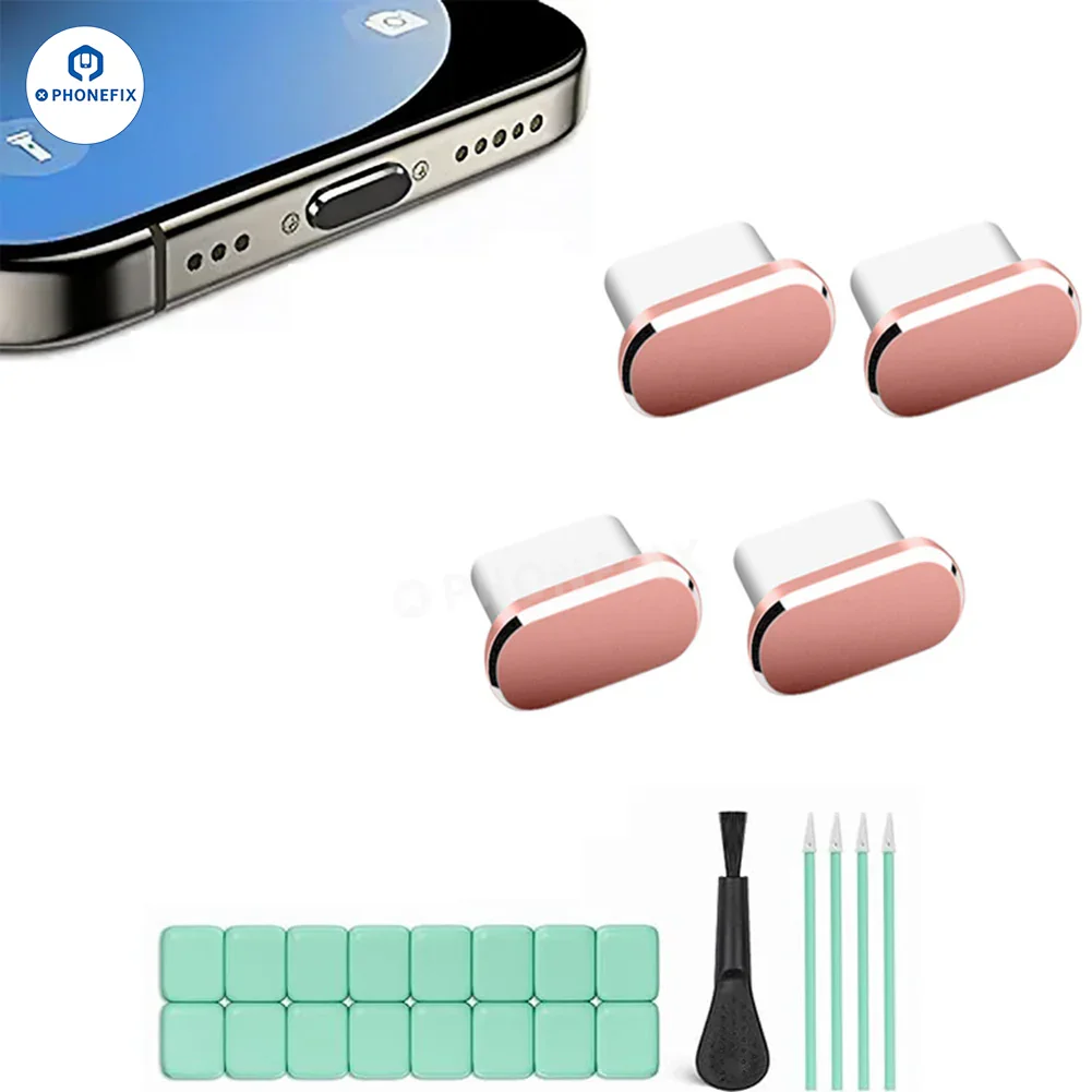 Type-C Port Cleaning Brush Kit for iPhone 15-17 Pro Max Android Phone - Image 4