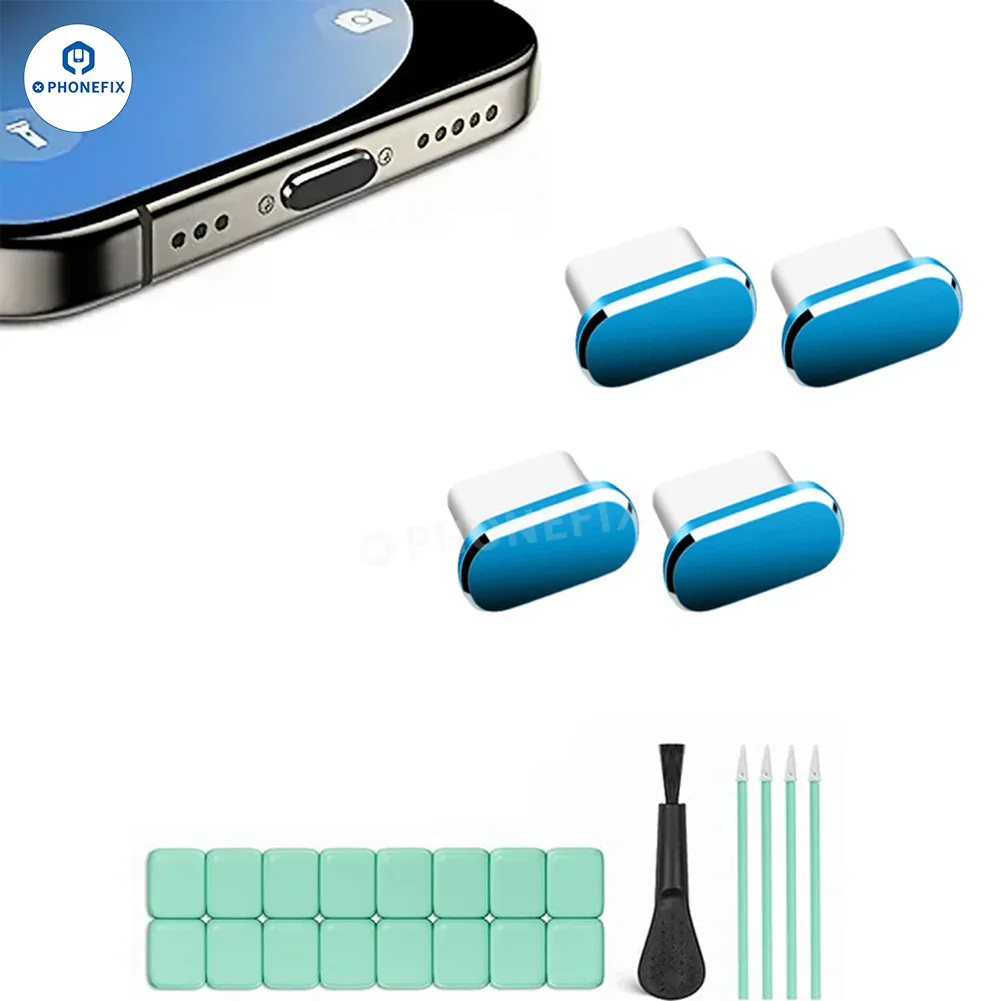 Type-C Port Cleaning Brush Kit for iPhone 15-17 Pro Max Android Phone - Image 5