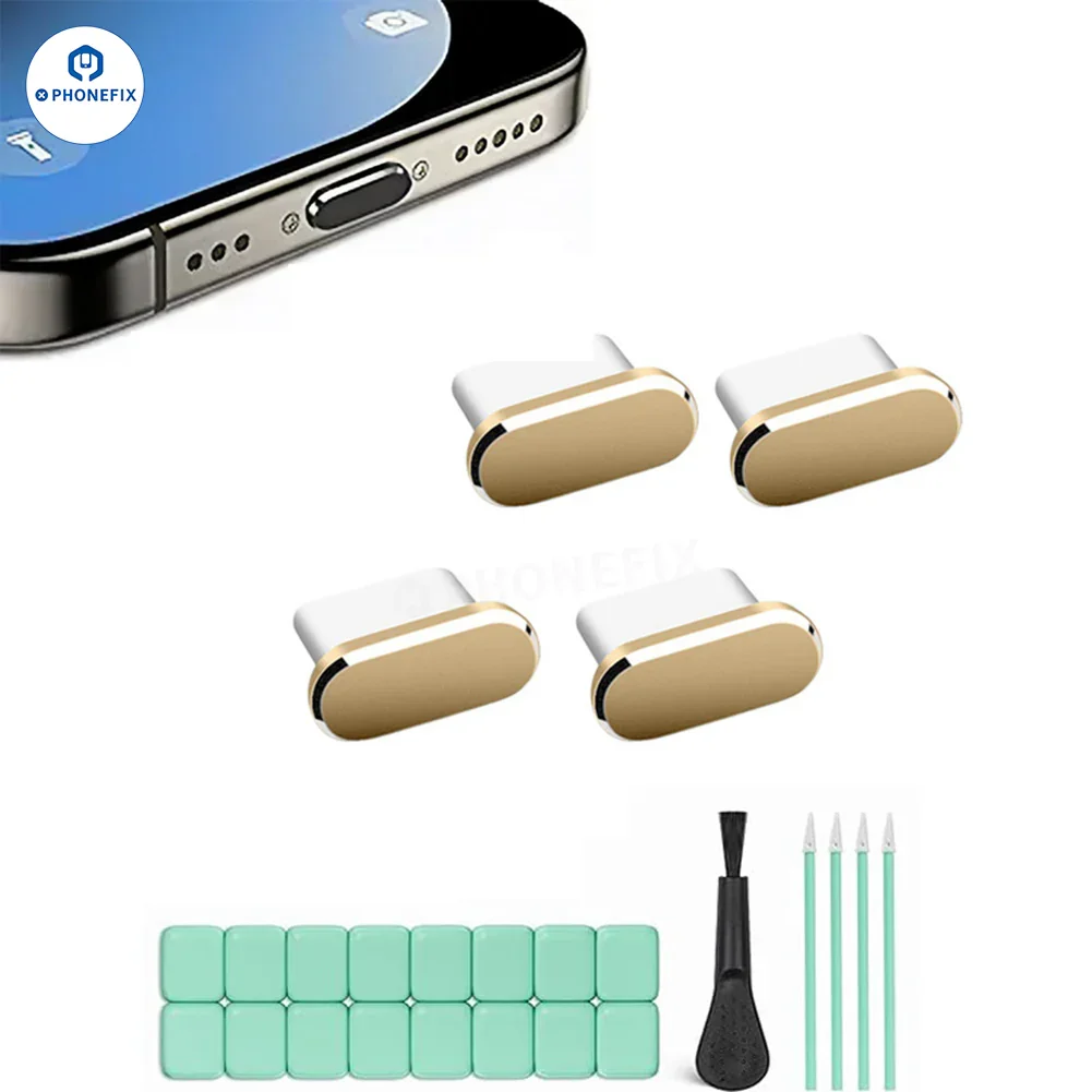 Type-C Port Cleaning Brush Kit for iPhone 15-17 Pro Max Android Phone - Image 6