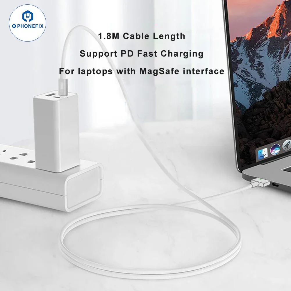 Type C to Magsafe 2 PD Fast Charging Cable For iPhone MacBook - Image 5