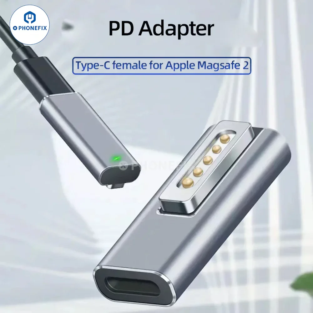 Type C USB Female To Magsafe1 2 3 Adapter Converter For MacBook - Image 2