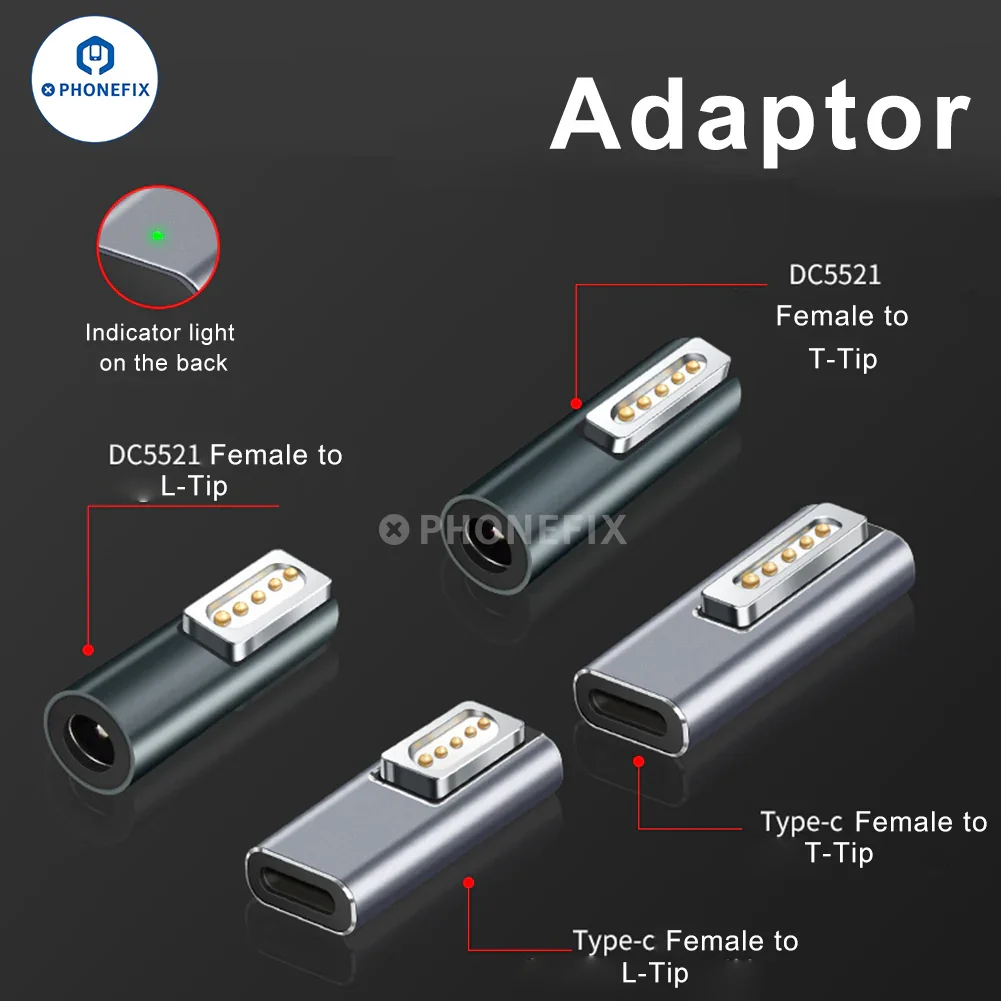 Type C USB Female To Magsafe1 2 3 Adapter Converter For MacBook - Image 9