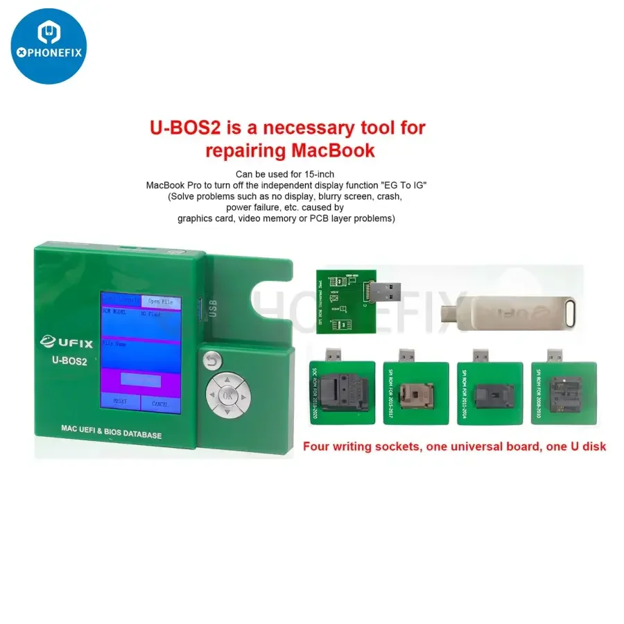 U-BOS2 PRO Data Assistant for MacBook UEFI BIOS Database Repair - Image 10