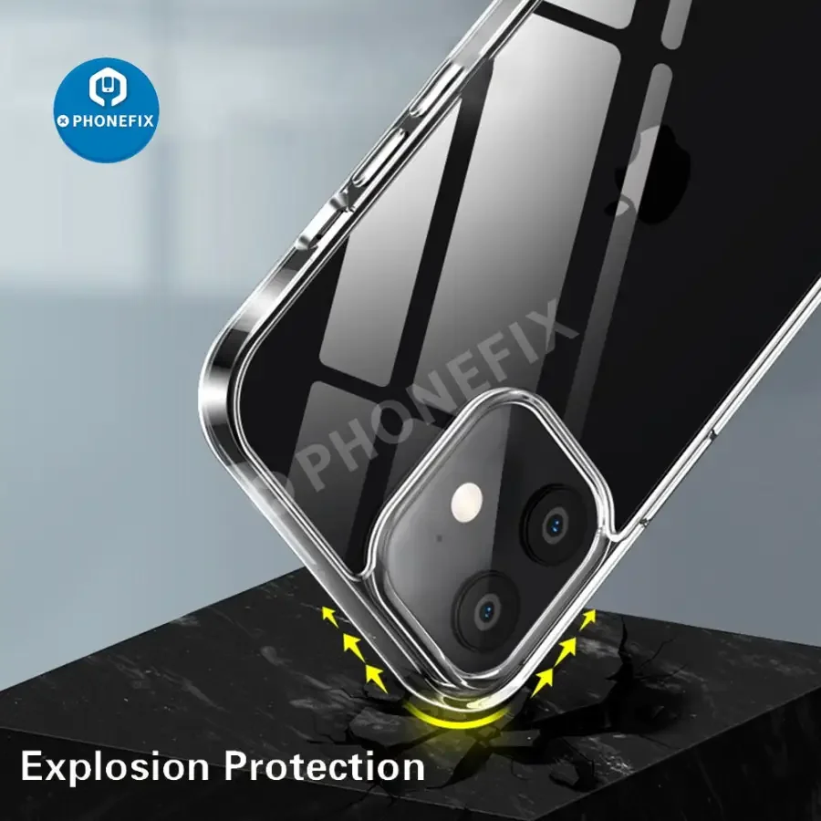 Ultra Thin Clear Case Soft TPU Silicone Case For iPhone 8-17 Pro Max - Image 3