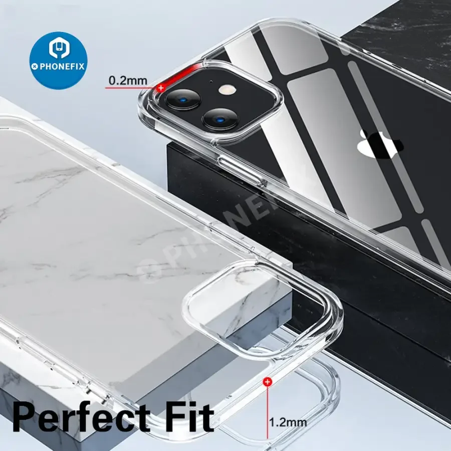 Ultra Thin Clear Case Soft TPU Silicone Case For iPhone 8-17 Pro Max - Image 4